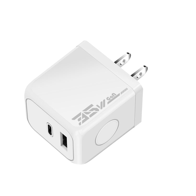 M167 PD 35W Type-C and USB QC 3.0 Fast Charger, Specification:US Plug