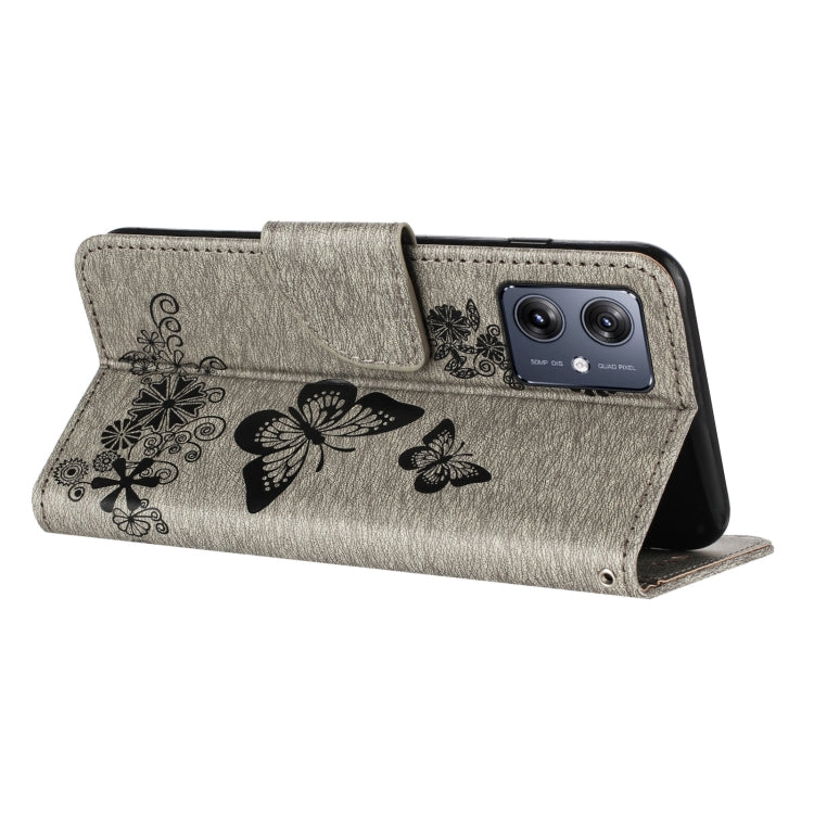 For Samsung Galaxy A06 4G Butterfly Embossed Flip Leather Phone Case