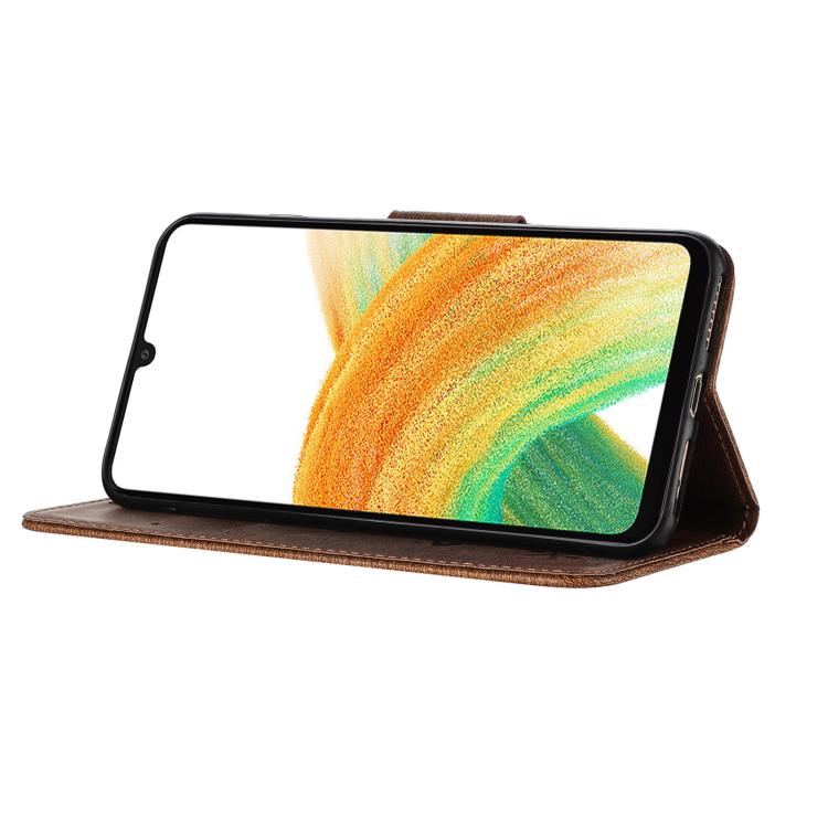 For Samsung Galaxy A17 4G / 5G Butterfly Embossed Flip Leather Phone Case