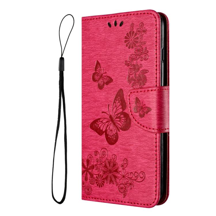 For Galaxy A27 5G Butterfly Embossed Flip Leather Phone Case