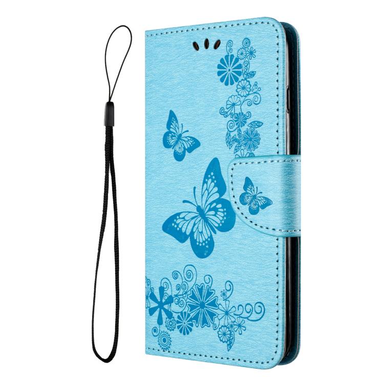 For Galaxy A57 5G Butterfly Embossed Flip Leather Phone Case