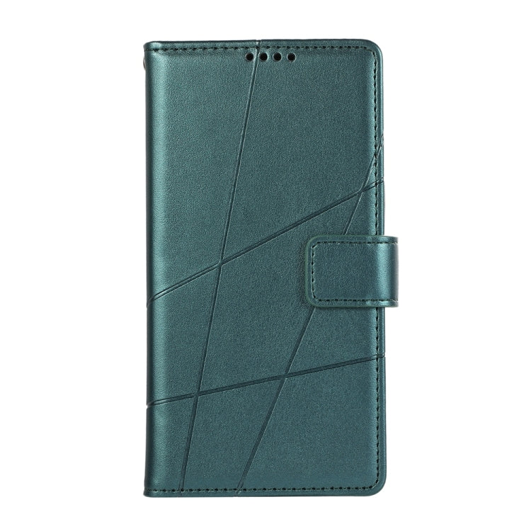 For Xiaomi 15 PU Genuine Leather Texture Embossed Line Phone Case