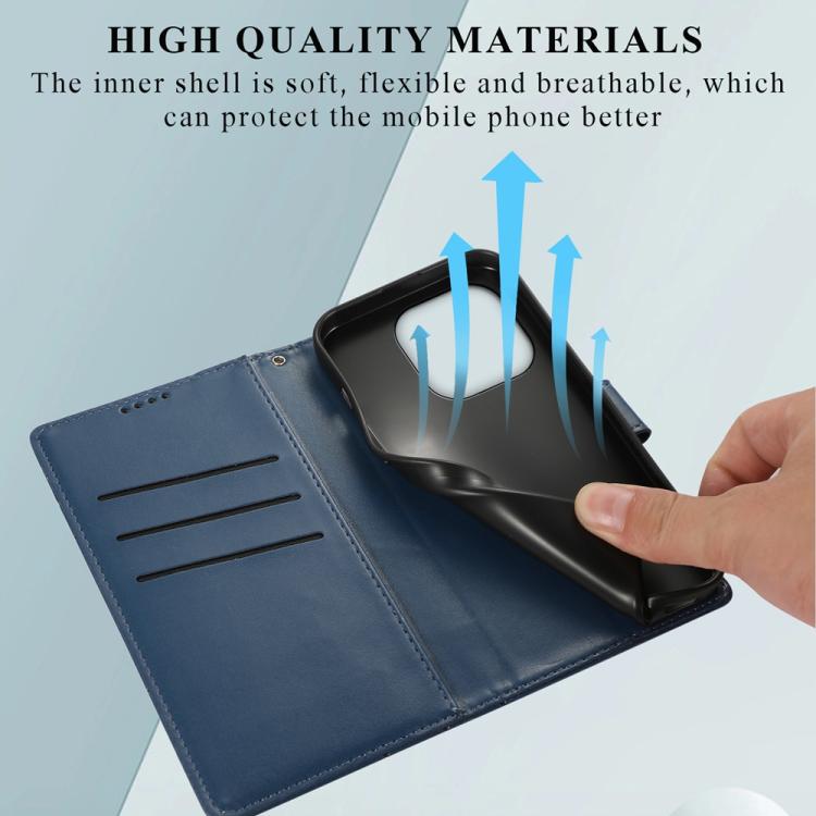 For Xiaomi 15T 5G PU Genuine Leather Texture Embossed Line Phone Case