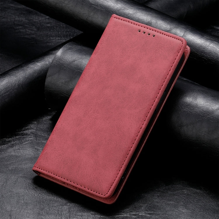 For Xiaomi 14T Business Solid Color Magnetic RFID Leather Phone Case