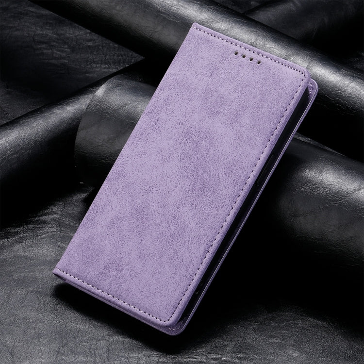 For Xiaomi 15 Pro Business Solid Color Magnetic RFID Leather Phone Case
