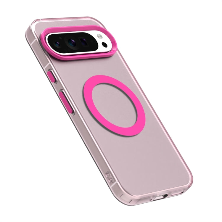 For Google Pixel 9 Pro Candy Magsafe PC Hybrid TPU Phone Case