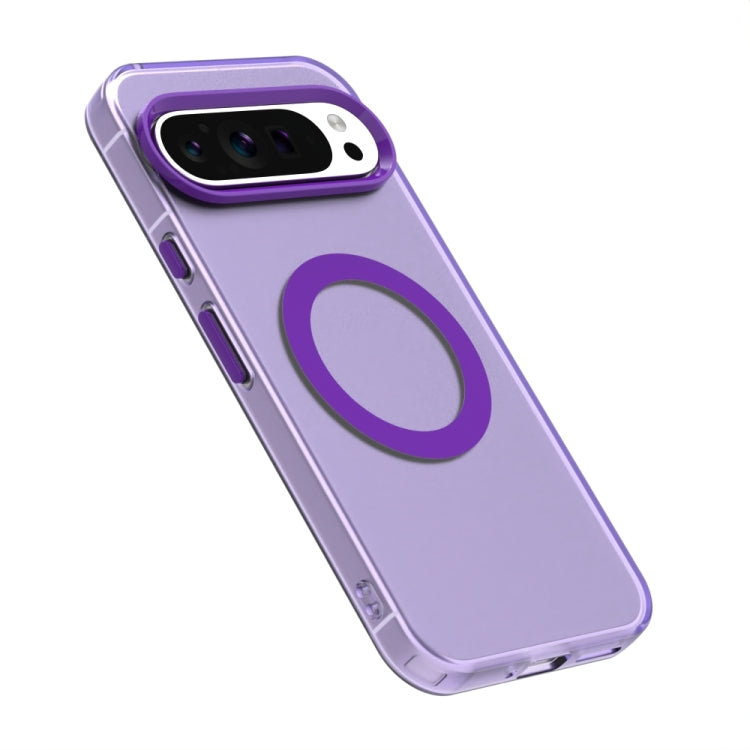 For Google Pixel 9 Pro Candy Magsafe PC Hybrid TPU Phone Case
