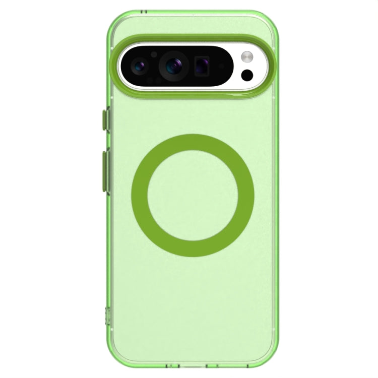 For Google Pixel 9 Pro XL Candy Magsafe PC Hybrid TPU Phone Case