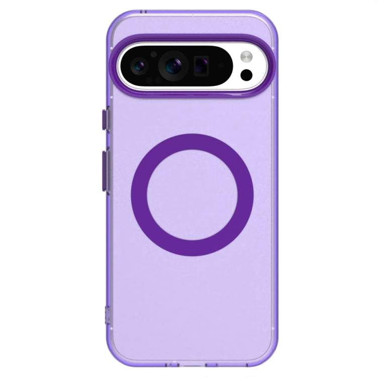 For Google Pixel 9 Pro XL Candy Magsafe PC Hybrid TPU Phone Case