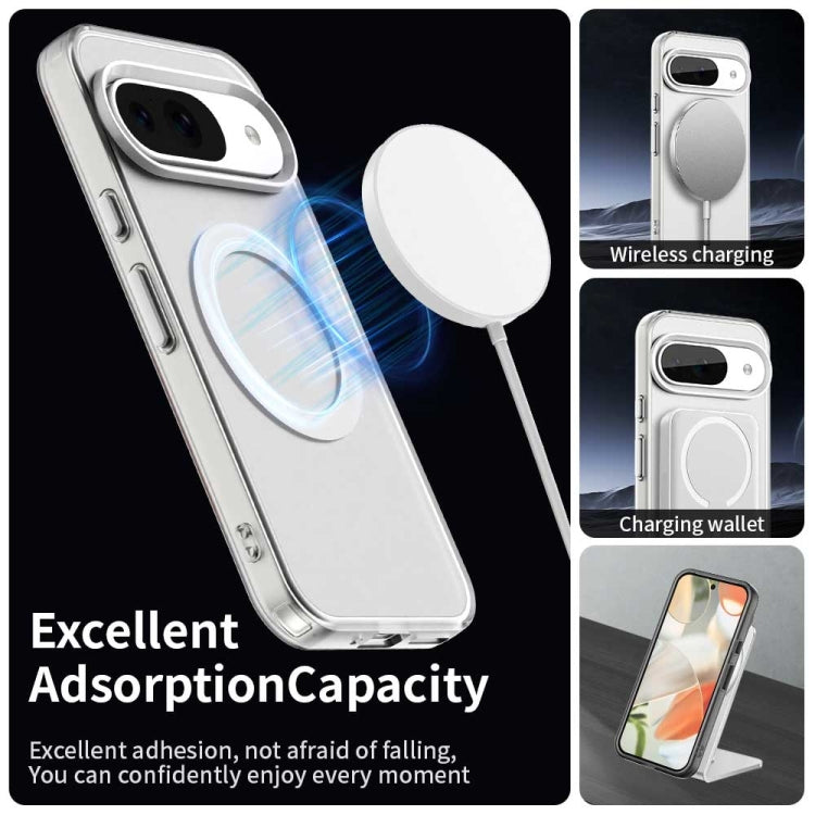 For Google Pixel 9 Candy Magsafe PC Hybrid TPU Phone Case