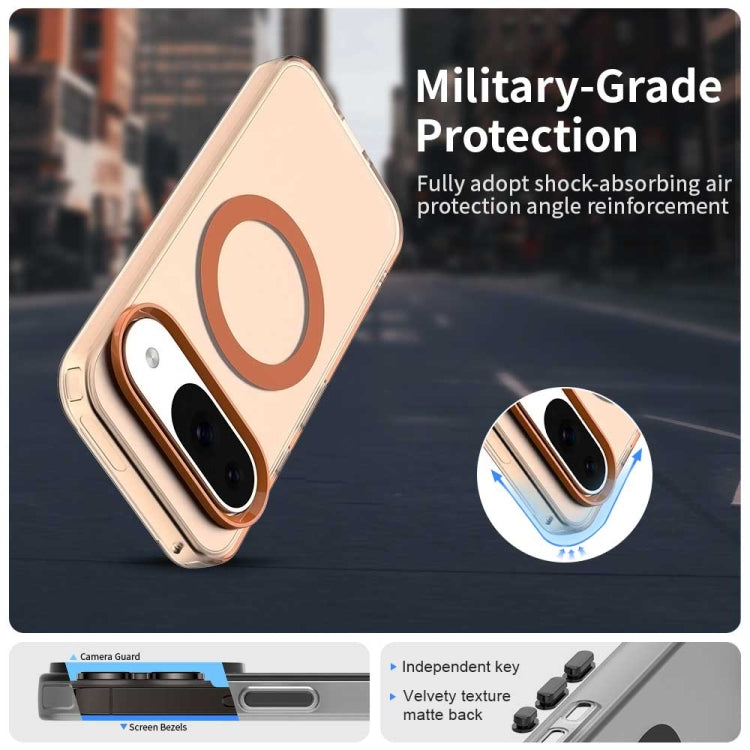 For Google Pixel 9 Candy Magsafe PC Hybrid TPU Phone Case