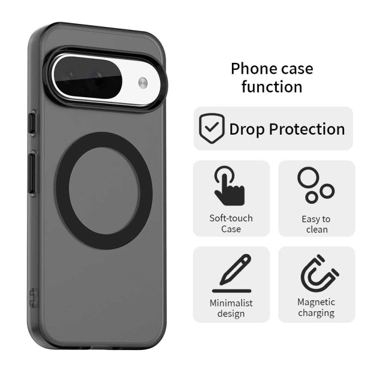 For Google Pixel 9 Candy Magsafe PC Hybrid TPU Phone Case