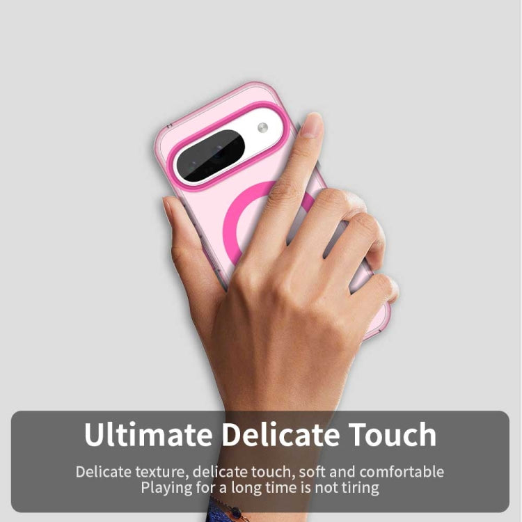 For Google Pixel 9 Candy Magsafe PC Hybrid TPU Phone Case