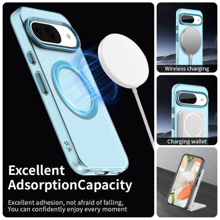 For Google Pixel 9 Candy Magsafe PC Hybrid TPU Phone Case