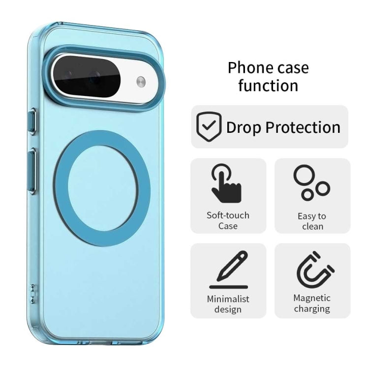 For Google Pixel 9 Candy Magsafe PC Hybrid TPU Phone Case