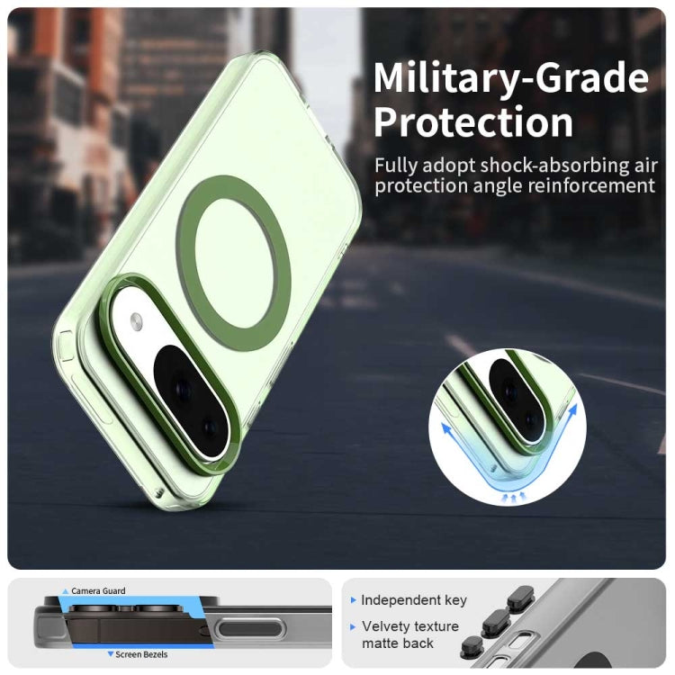 For Google Pixel 9 Candy Magsafe PC Hybrid TPU Phone Case