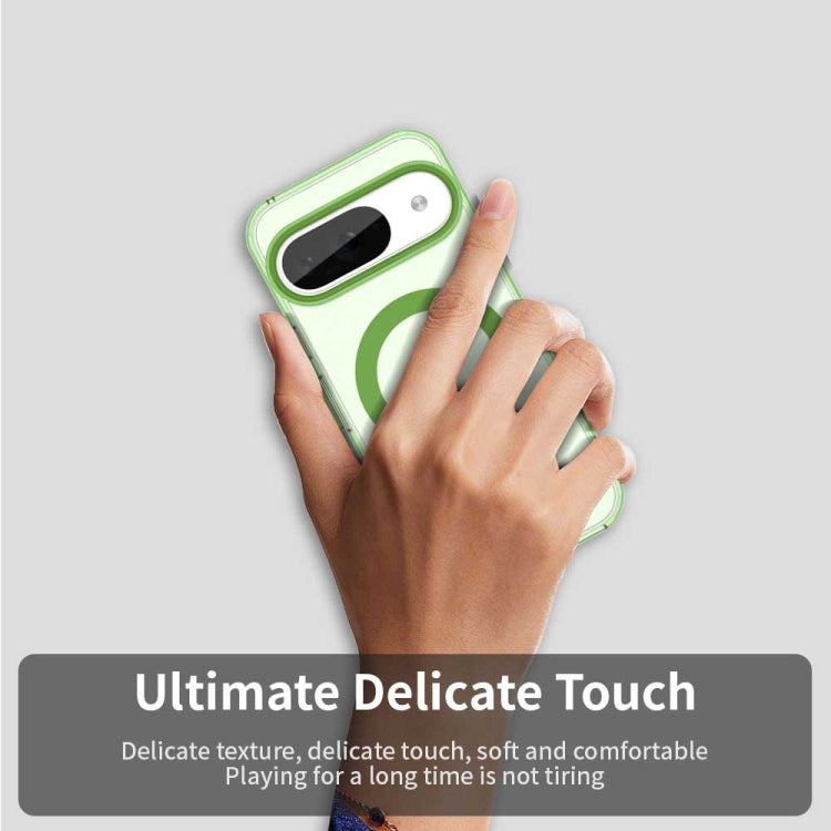 For Google Pixel 9 Candy Magsafe PC Hybrid TPU Phone Case