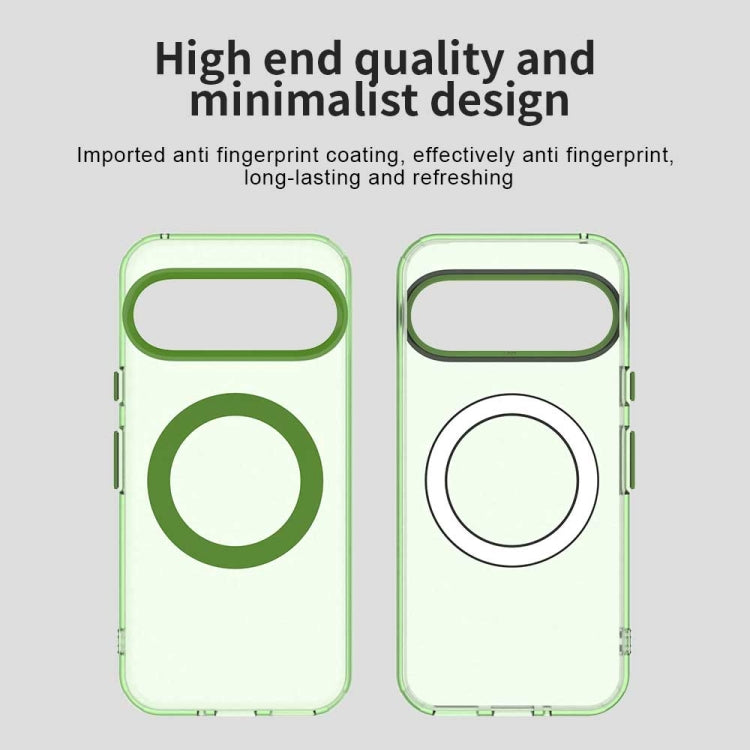 For Google Pixel 9 Candy Magsafe PC Hybrid TPU Phone Case