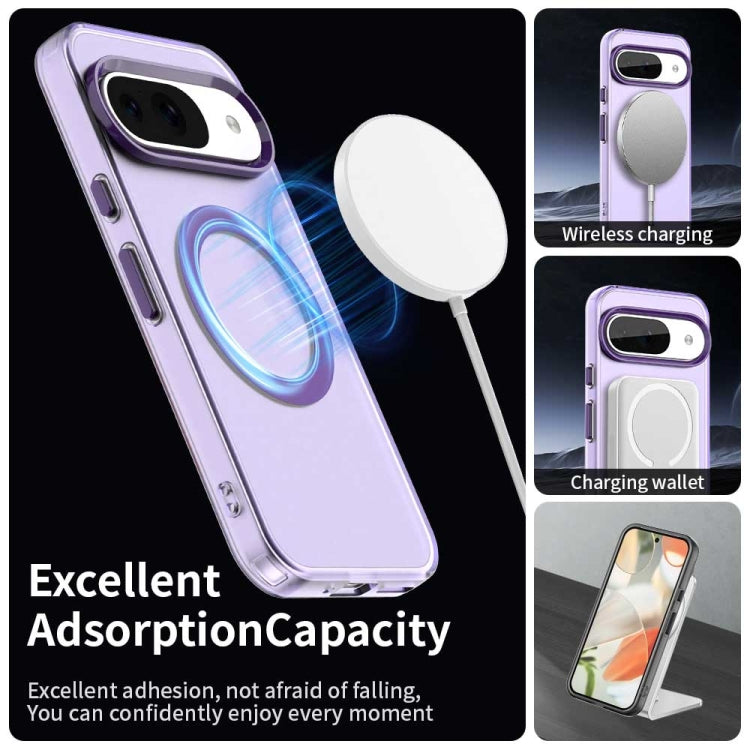 For Google Pixel 9 Candy Magsafe PC Hybrid TPU Phone Case