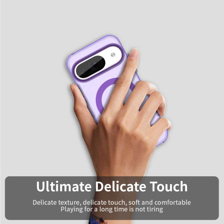 For Google Pixel 9 Candy Magsafe PC Hybrid TPU Phone Case