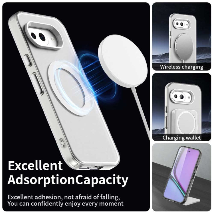 For Google Pixel 9a Candy Magsafe PC Hybrid TPU Phone Case