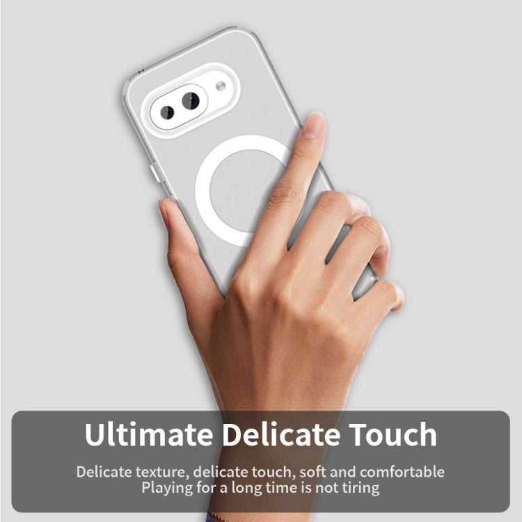 For Google Pixel 9a Candy Magsafe PC Hybrid TPU Phone Case
