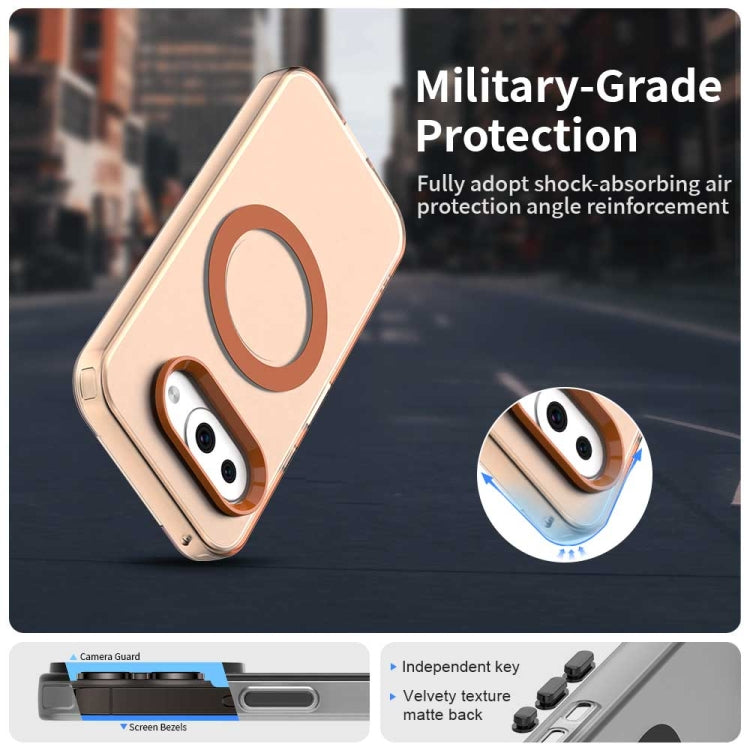 For Google Pixel 9a Candy Magsafe PC Hybrid TPU Phone Case