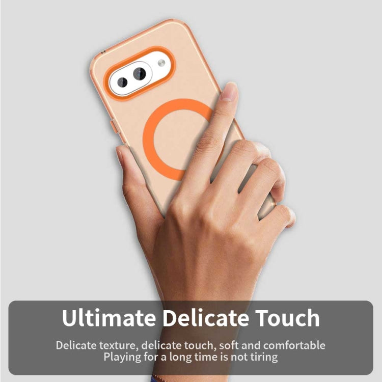 For Google Pixel 9a Candy Magsafe PC Hybrid TPU Phone Case