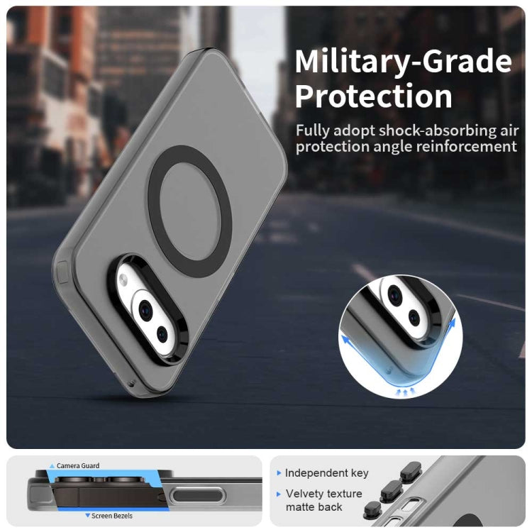 For Google Pixel 9a Candy Magsafe PC Hybrid TPU Phone Case