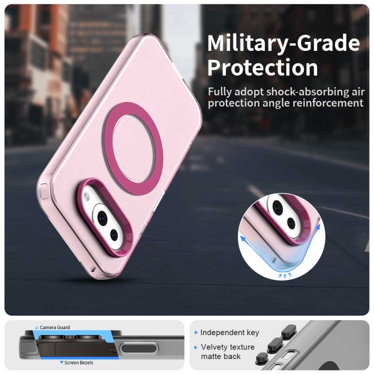 For Google Pixel 9a Candy Magsafe PC Hybrid TPU Phone Case