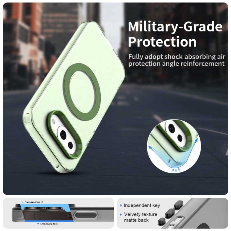 For Google Pixel 9a Candy Magsafe PC Hybrid TPU Phone Case