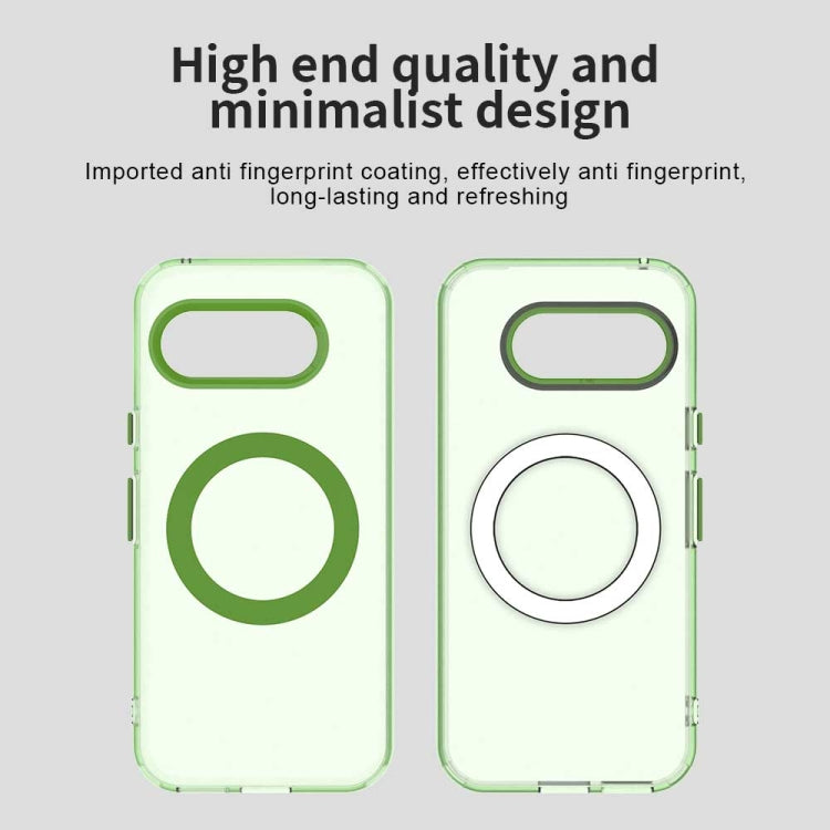 For Google Pixel 9a Candy Magsafe PC Hybrid TPU Phone Case