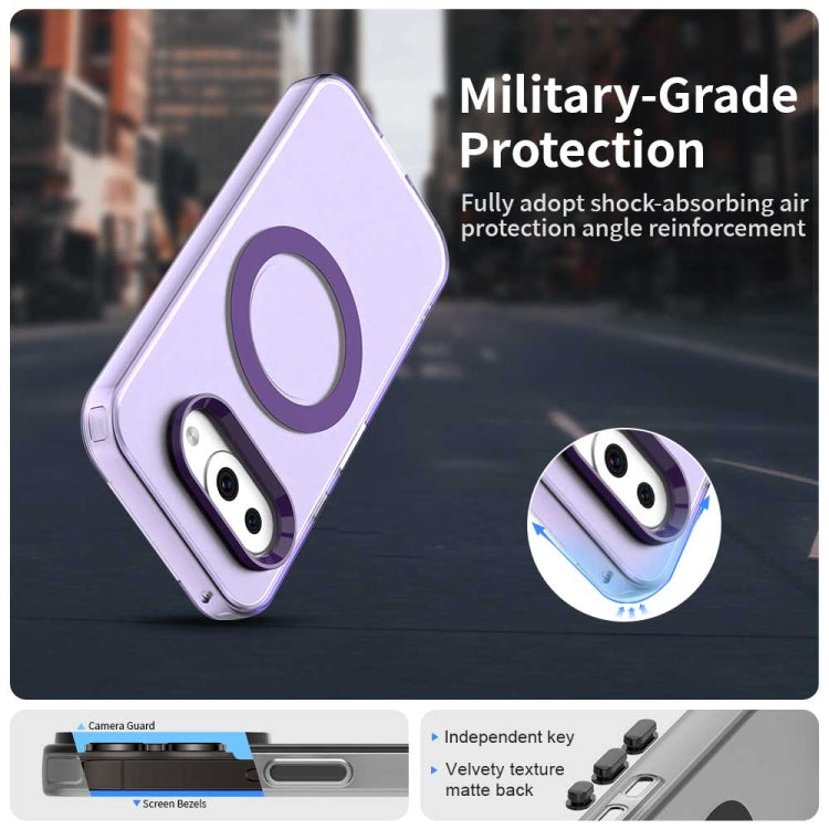 For Google Pixel 9a Candy Magsafe PC Hybrid TPU Phone Case