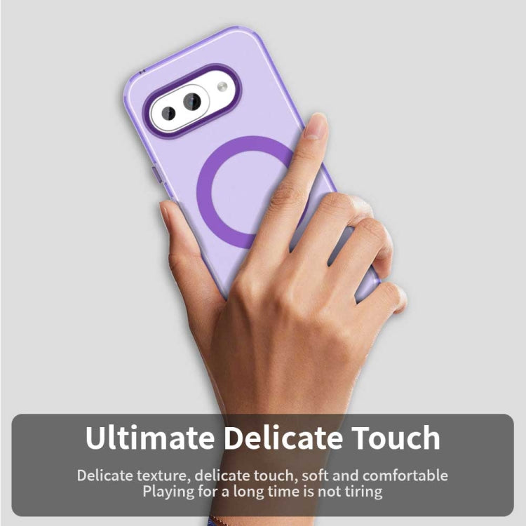 For Google Pixel 9a Candy Magsafe PC Hybrid TPU Phone Case