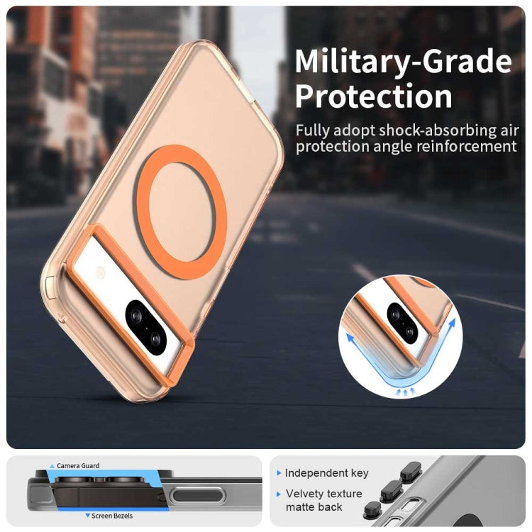 For Google Pixel 8a Candy Magsafe PC Hybrid TPU Phone Case