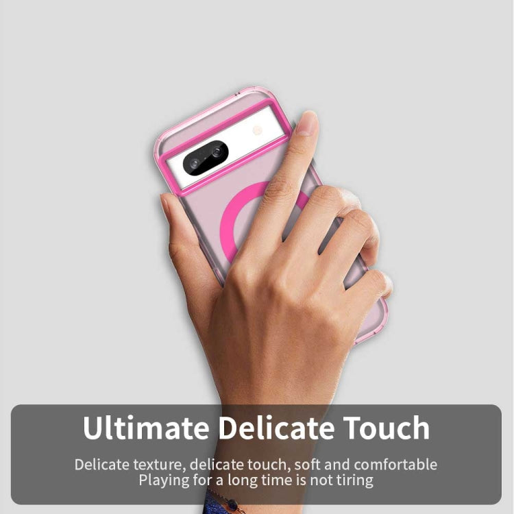 For Google Pixel 8a Candy Magsafe PC Hybrid TPU Phone Case