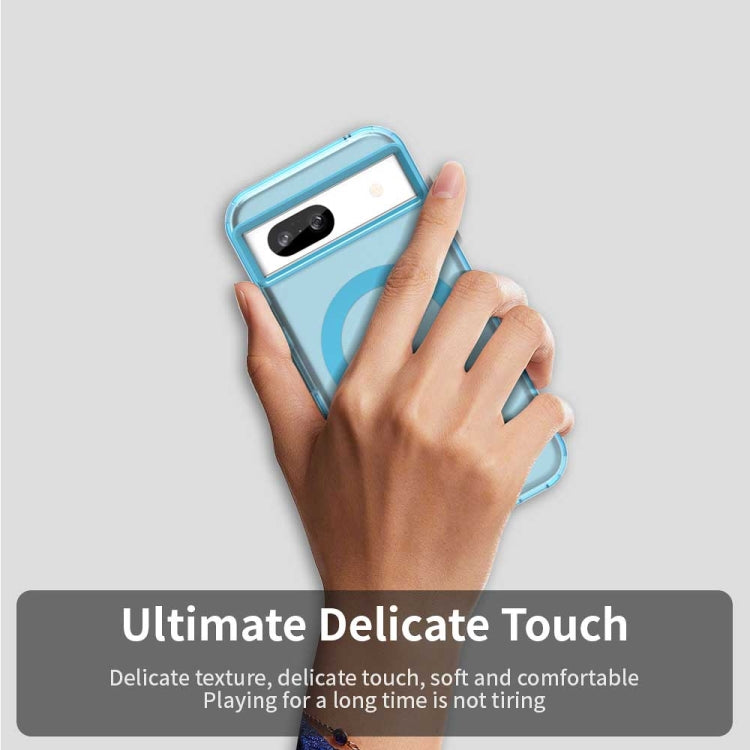 For Google Pixel 8a Candy Magsafe PC Hybrid TPU Phone Case