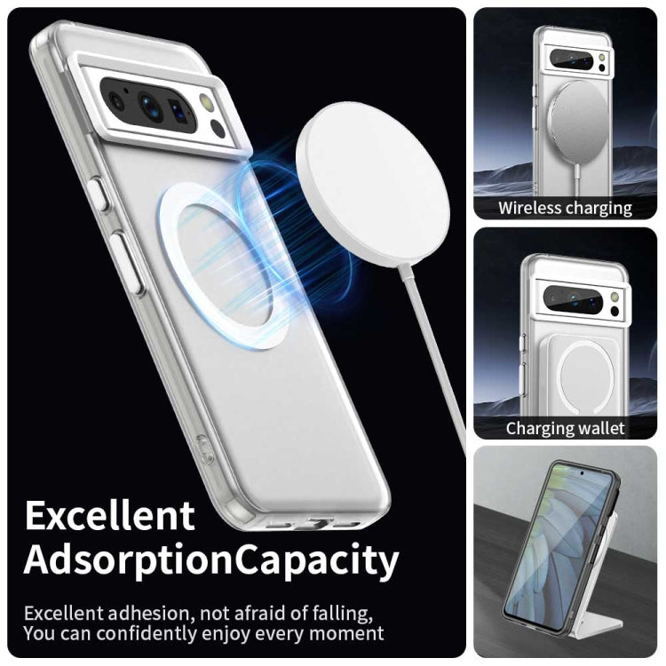For Google Pixel 8 Pro Candy Magsafe PC Hybrid TPU Phone Case
