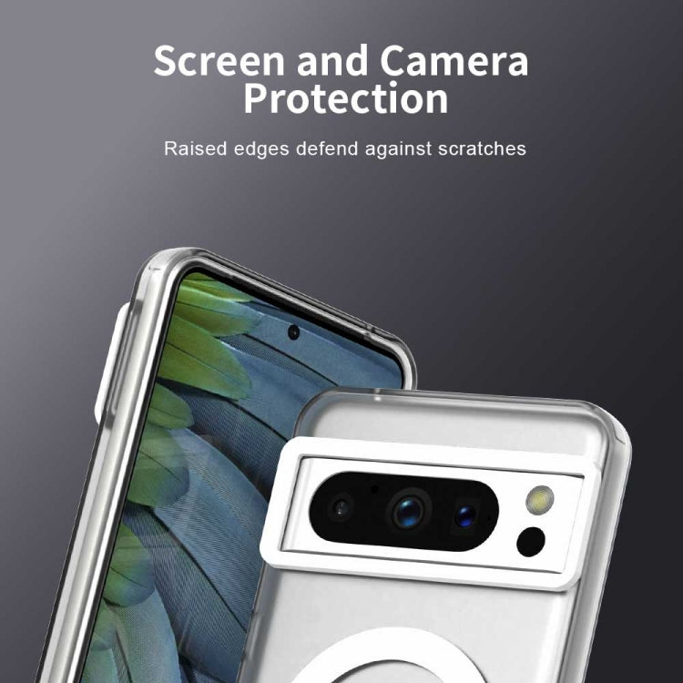 For Google Pixel 8 Pro Candy Magsafe PC Hybrid TPU Phone Case