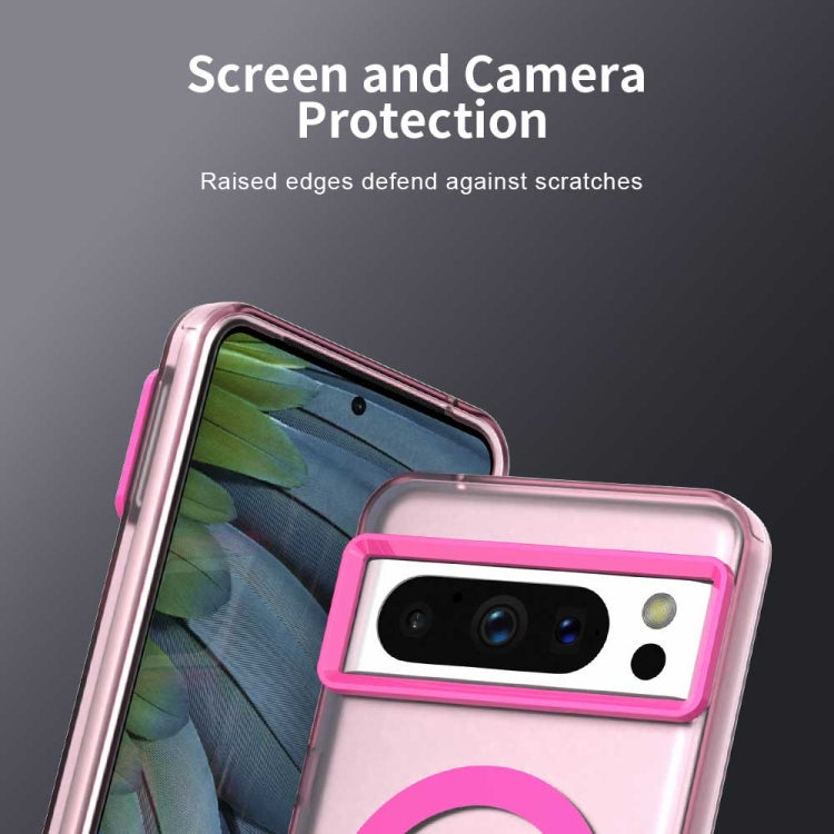 For Google Pixel 8 Pro Candy Magsafe PC Hybrid TPU Phone Case