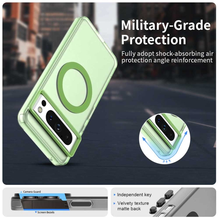 For Google Pixel 8 Pro Candy Magsafe PC Hybrid TPU Phone Case