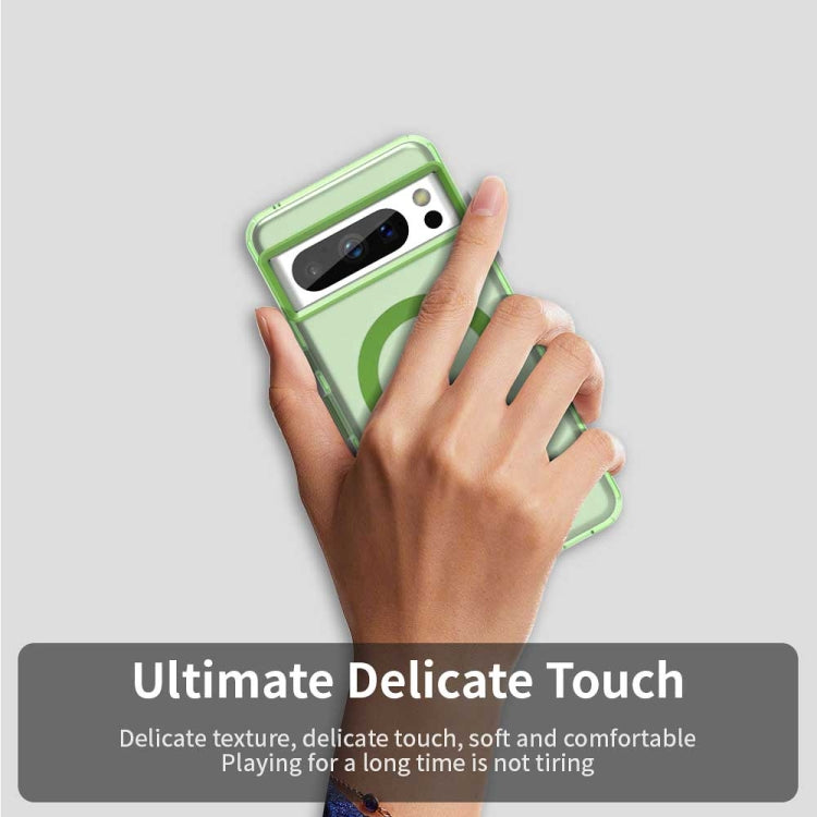 For Google Pixel 8 Pro Candy Magsafe PC Hybrid TPU Phone Case