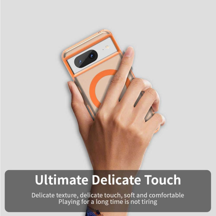 For Google Pixel 8 Candy Magsafe PC Hybrid TPU Phone Case