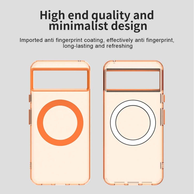 For Google Pixel 8 Candy Magsafe PC Hybrid TPU Phone Case