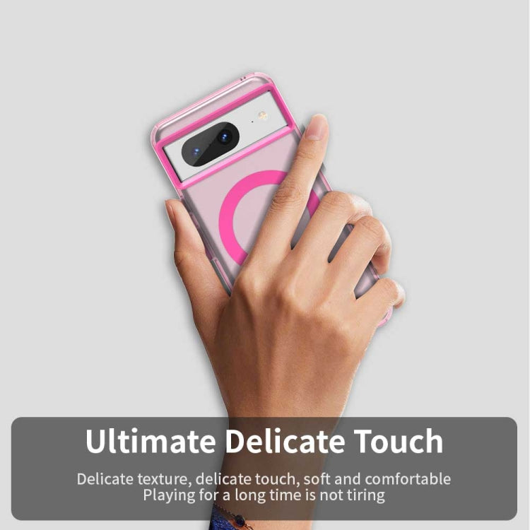 For Google Pixel 8 Candy Magsafe PC Hybrid TPU Phone Case