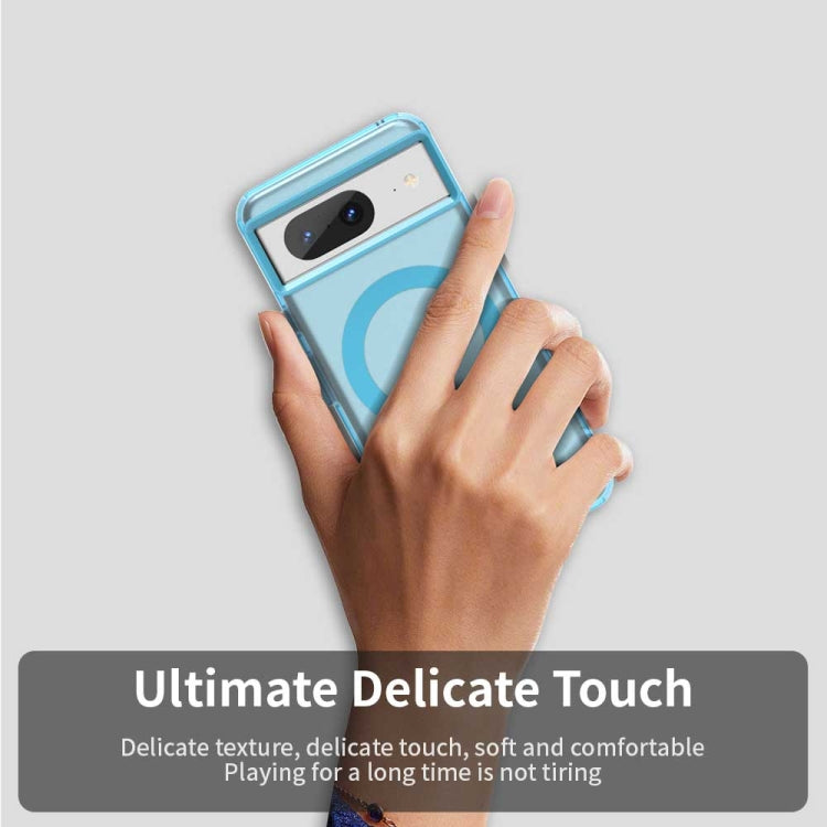 For Google Pixel 8 Candy Magsafe PC Hybrid TPU Phone Case
