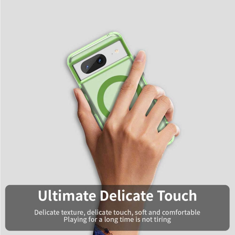 For Google Pixel 8 Candy Magsafe PC Hybrid TPU Phone Case