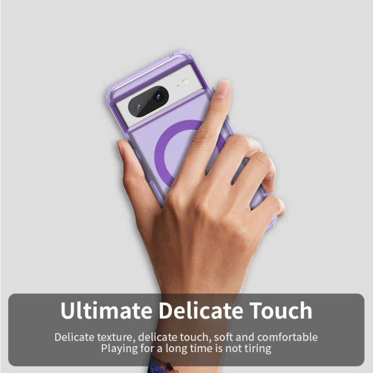 For Google Pixel 8 Candy Magsafe PC Hybrid TPU Phone Case
