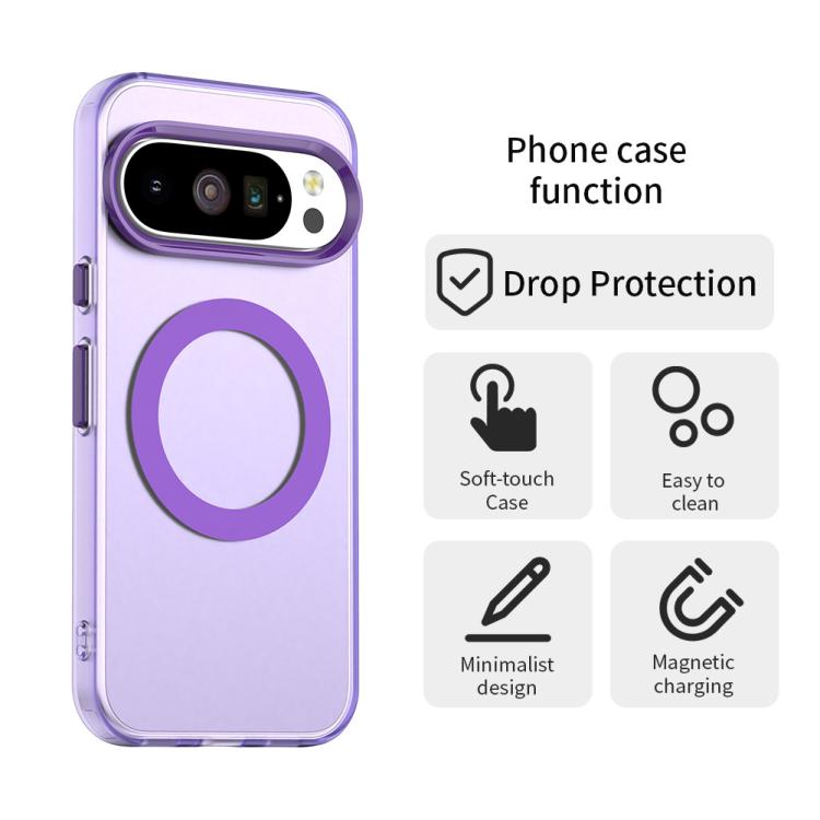 For Google Pixel 10 / 10 Pro Candy Magsafe PC Hybrid TPU Phone Case