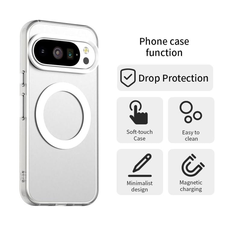For Google Pixel 10 Pro XL Candy Magsafe PC Hybrid TPU Phone Case